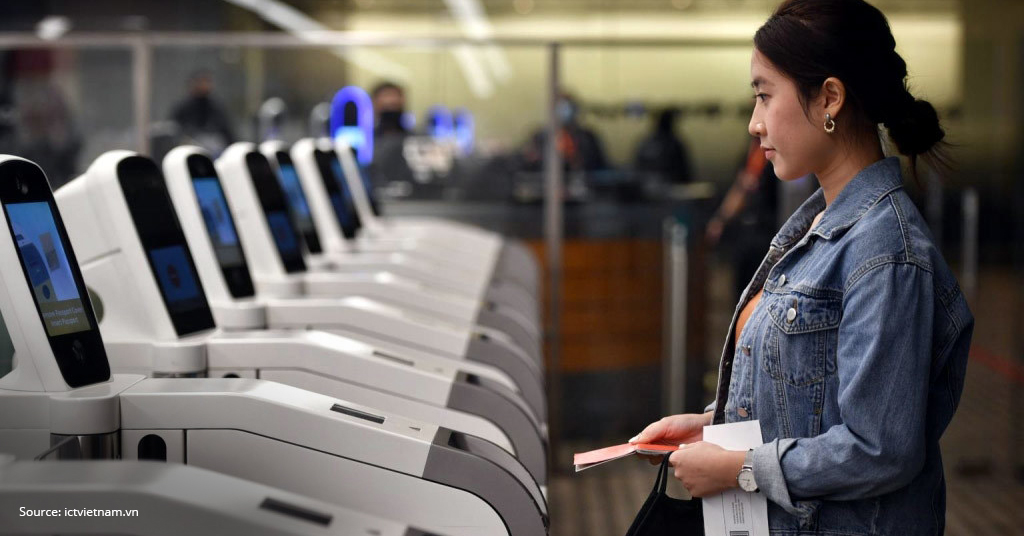 Biometrics Scanning Part of The Current Affairs at Changi Airport