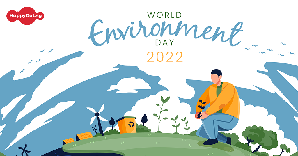 Poster for world environment day 2022